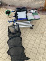 Te Koop COMPLETE RIVE KIST 25 nn poten, Watersport en Boten, Hengelsport | Witvissen, Ophalen, Gebruikt, Overige typen