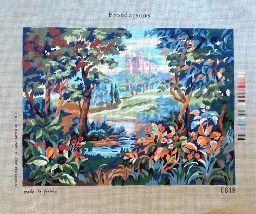 Cado SALE VOORBEDRUKT BORDUURSTRAMIEN, LANDSCHAP 619, Hobby en Vrije tijd, Borduren en Borduurmachines, Nieuw, Onderdeel of Toebehoren