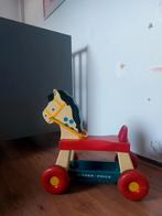 Fisher-Price paardje met wielen - vintage, Ophalen of Verzenden, Gebruikt, Auto, Met wieltjes