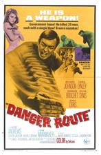16mm speelfilm  --  Danger Route (1968), Ophalen of Verzenden, 16mm film