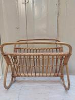 Vintage rotan tijdschrijften rek, Overige materialen, -, -, Ophalen of Verzenden