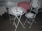 bistro setje, Overige materialen, Zo goed als nieuw, Tuinset, Ophalen