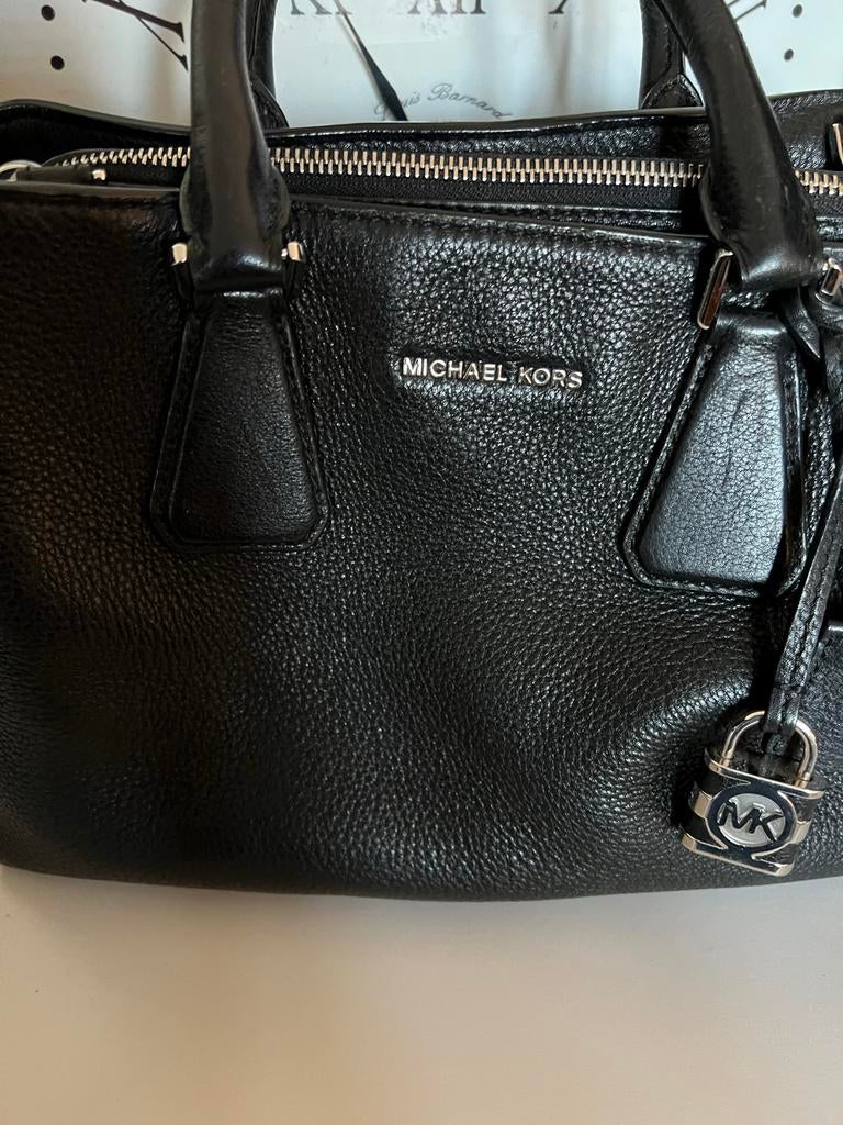 Michael Kors Tas - Bijenkorf, Ophalen of Verzenden, Zo goed als nieuw, Zwart, Handtas