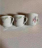 BAVARIA KRONESTER MOKKEN 3 STUKS, Verzenden, Zo goed als nieuw, Overige stijlen, Kop(pen) en/of Schotel(s)