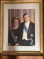 STAATSIEPORTRET BEATRIX en CLAUS, Verzamelen, Koninklijk Huis en Royalty, Ophalen of Verzenden, Zo goed als nieuw, Nederland, Kaart, Foto of Prent