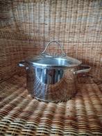 Fissler RVS Kookpan 21cm met Deksel, Huis en Inrichting, Keuken | Potten en Pannen, Kookpan of Snelkookpan, Gebruikt, Ophalen of Verzenden