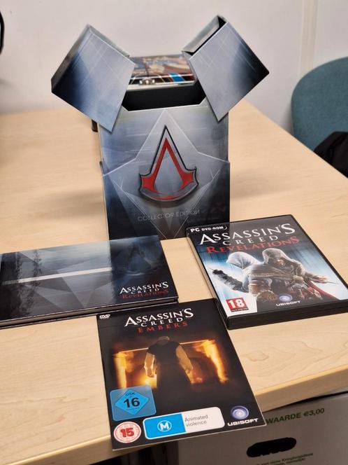 PC DVD-ROM Assassin's Creed Revelations Collector Edition, Spelcomputers en Games, Games | Pc, Gebruikt, Avontuur en Actie, Vanaf 18 jaar