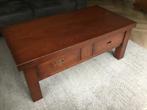Salontafel, massief Frans eiken, Ophalen, Gebruikt, 100 tot 150 cm, 50 tot 75 cm