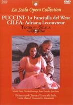 2 DVD PUCCINI LA FANCIULLA DEL WEST CILEA ADRIANA LECOUVREUR, Alle leeftijden, Verzenden, Zo goed als nieuw, Muziek en Concerten