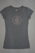 Roots Canada grijs T-shirt mt XS / 34 biologisch eco katoen, Ophalen of Verzenden, Zo goed als nieuw, Korte mouw, Roots