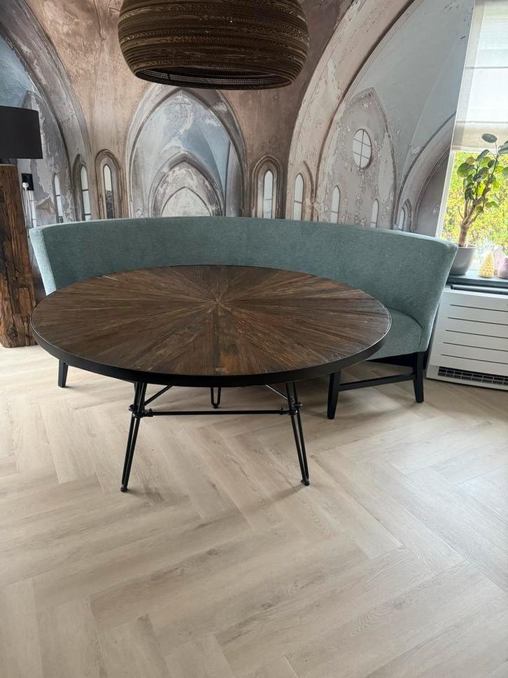 Rivera Maison Ronde Eettafel 140cm, Huis en Inrichting, Tafels | Eettafels, Zo goed als nieuw, 100 tot 150 cm, Vijf personen of meer
