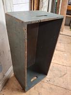 Oude houten kist opbergkist kisten krat brocante, Antiek en Kunst, Curiosa en Brocante, Ophalen of Verzenden