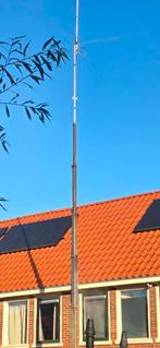 Stalen Schuifmast 9.5m + Topbuis 4m - Ruilen voor Alu Mast, Telecommunicatie, Antennes en Masten, Ophalen, Gebruikt, Mast