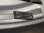 Luxe Sub Zero side by side koelkast / vriezer combinatie RVS, 200 liter of meer, 60 cm of meer, Met aparte vriezer, Zo goed als nieuw