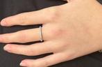 Alliance 15 diamanten 14k wit gouden dames ring aanschuif