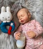 Slapende reborn pop meisje, ( €55,- WEEKEND AANBIEDING), Verzamelen, Poppen, Verzenden, Zo goed als nieuw, Babypop