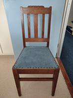 Antieke eetkamerstoelen, Gebruikt, Twee, Bruin, Hout