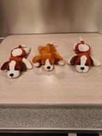 3 honden knuffeltjes, Ophalen of Verzenden, Zo goed als nieuw, Hond
