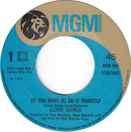 Gloria Gaynor - (If You Want It) Do It Yourself (Single), Cd's en Dvd's, Vinyl Singles, Gebruikt, Single, R&B en Soul, 7 inch