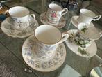 Royal Albert England 5x kop en schotels, Verzamelen, Ophalen, Zo goed als nieuw, Kop en/of schotel