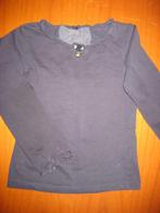 Shirt, 116, donkergrijs, Ophalen of Verzenden, Zo goed als nieuw, Meisje, Shirt of Longsleeve