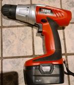 Xceed 14.4V Boormachine met Accu & Oplader, Doe-het-zelf en Verbouw, Verzenden, Gebruikt, Boormachine, Variabele snelheid