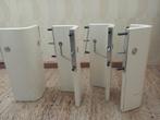 Auping auronde bedpoten en bedsteun te koop., Huis en Inrichting, Slaapkamer | Bedden, Ophalen, Gebruikt, Tweepersoons, Hout