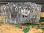 Lamp plafondlamp wandlamp Vintage vierkant glas Italie, Ophalen of Verzenden, Zo goed als nieuw, Glas