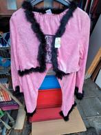 Carnaval: roze pakje met bont  42, Ophalen of Verzenden, Nieuw, Maat 42/44 (L), Carnaval