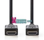 HDMI kabel 3 meter verguld,Gold High speed, ARC, 4K, 3D, Nedis, Nieuw, 2 tot 5 meter, Info@marbeco.nl