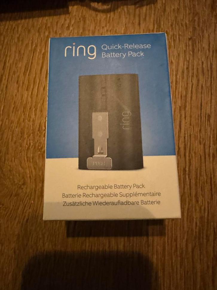 Ring Quick-Release Batterij Pack, Huis en Inrichting, Deurbellen, Nieuw, Ophalen