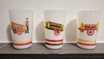Vintage melkglazen bekers van V.A.M.I, Huis en Inrichting, Glas of Glazen, Ophalen of Verzenden, Overige stijlen, Glas