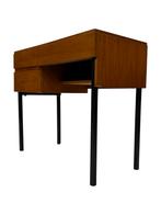 Vintage Kastje Bureau Naaimeubel Jaren 60 Teak Fineer, Huis en Inrichting, Ophalen, Gebruikt