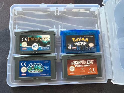 Nintendo Game Boy Advance (GBA) Spellen in Thrustmaster Case, Spelcomputers en Games, Games | Nintendo Game Boy, Zo goed als nieuw