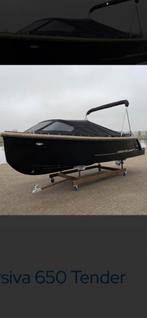 Sloep Corsiva 650 tender 100 PK 2023, Watersport en Boten, Sloepen, Ophalen, 6 meter of meer, Zo goed als nieuw, Buitenboordmotor