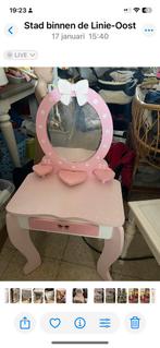 kinder kaptafeltje, Huis en Inrichting, Tafels | Kaptafels, Ophalen, Zo goed als nieuw, 50 tot 100 cm, Minder dan 100 cm