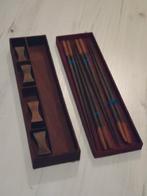 Houten Eetstokjes met Doos & Onderleggers - Nieuw!, Ophalen of Verzenden, Nieuw, Hout, Los bestek