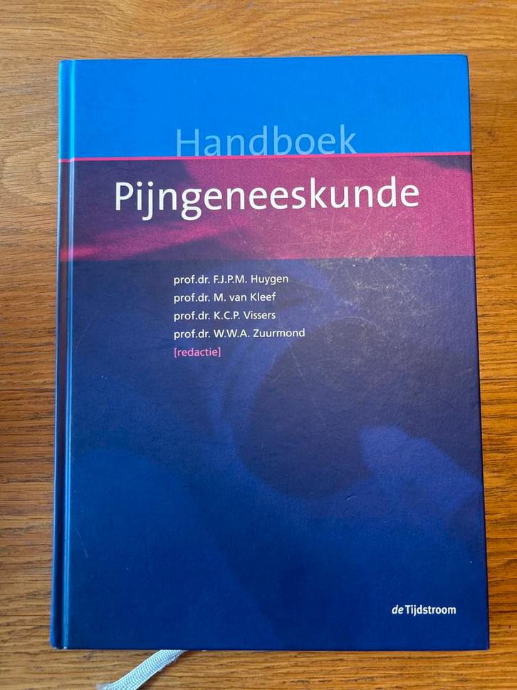 Handboek pijngeneeskunde, Boeken, Wetenschap, Zo goed als nieuw, Ophalen of Verzenden