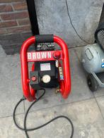 Brown compressor, Doe-het-zelf en Verbouw, Compressors, Ophalen, 6 tot 10 bar, Zo goed als nieuw, Minder dan 200 liter/min
