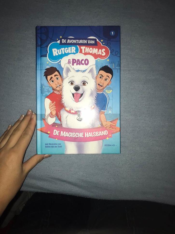 Rutger Vink - De magische halsband, Boeken, Kinderboeken | Jeugd | onder 10 jaar, Zo goed als nieuw, Fictie algemeen, Ophalen of Verzenden