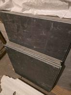 Restant zwarte vloertegels, Ophalen, 40 tot 60 cm, 40 tot 60 cm, Keramiek