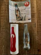 Coca-Cola flesje in koker, Ophalen of Verzenden, Nieuw, Flesje(s), Overige merken