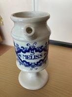 Delfts Blauwe Apothekerspot S. Meliss met Certificaat stroop, Antiek en Kunst, Antiek | Keramiek en Aardewerk, Ophalen of Verzenden