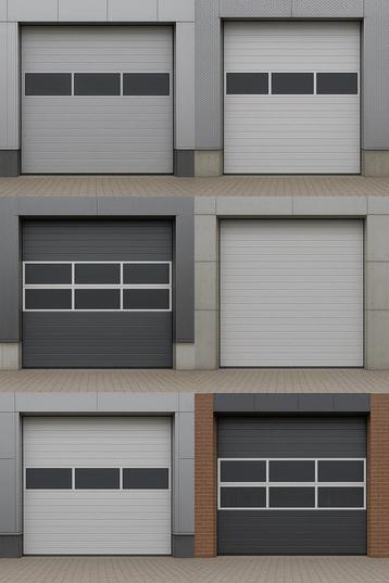 Alle maten NIEUWE Garagedeuren&Industriedeuren vanaf 995,- beschikbaar voor biedingen