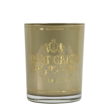 Mars & More Windlicht wijn Pinot Grigio M Taupe Nieuw! beschikbaar voor biedingen