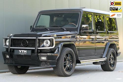 Mercedes-Benz G-klasse 500 BRABUS Youngtimer Schuifdak Carpl, Auto's, Mercedes-Benz, Bedrijf, Te koop, G-Klasse, 4x4, ABS, Airbags