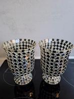 Kaarsenhouder 2x, Ophalen of Verzenden, Zo goed als nieuw, Minder dan 25 cm