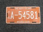 Kentekenplaat Aruba nummerbord Nummerplaat License plate2013, Ophalen of Verzenden, Gebruikt, Auto's