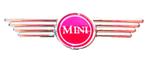 Wing badge rood Classic Mini., Ophalen