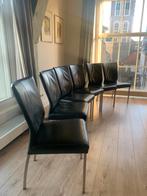 Eetkamerstoelen, Huis en Inrichting, Stoelen, Ophalen, Overige materialen, Gebruikt, Blauw